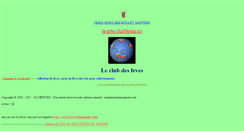 Desktop Screenshot of clubfeves.com